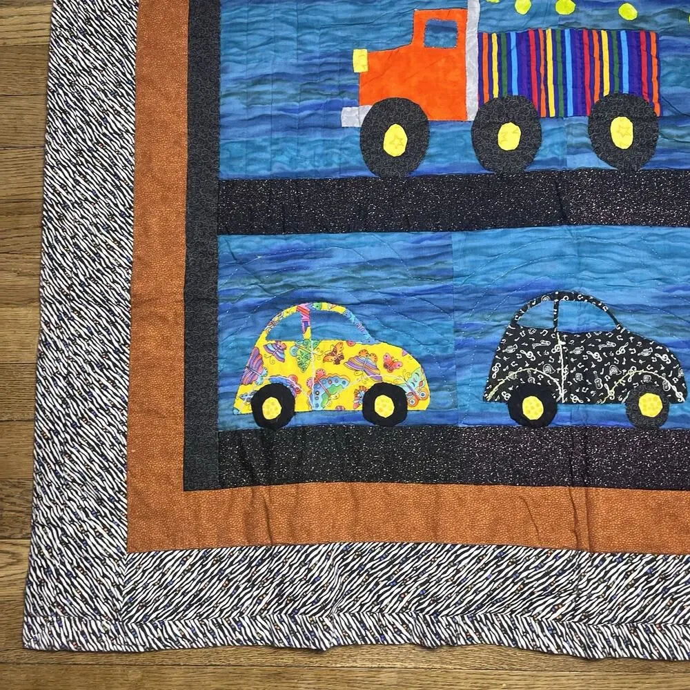 Handmade car appliqued